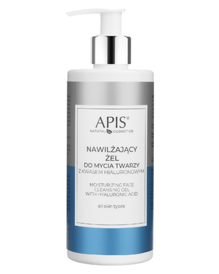 Gel de spălat facial hidratant și liniștitor cu acid hialuronic Apis - 1