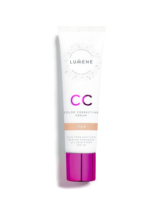 Fond de ten CC cu acoperire medie pentru roșeață și uniformizarea culorii 7în1 Tan cu SPF 20 Lumene - 1