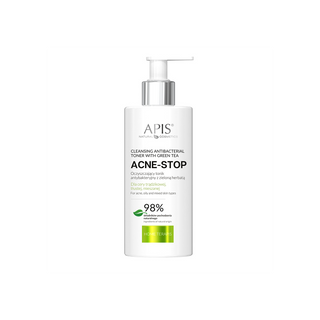 Tonic antibacterian demachiant cu ceai verde Acne-Stop Home Therapis Apis - 2