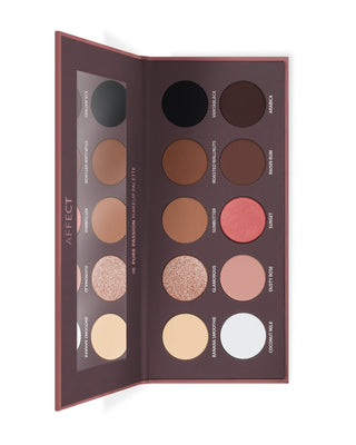 Paleta de fard de pleoape presat permanent Pure Passion Affect Professional Cosmetics - 2