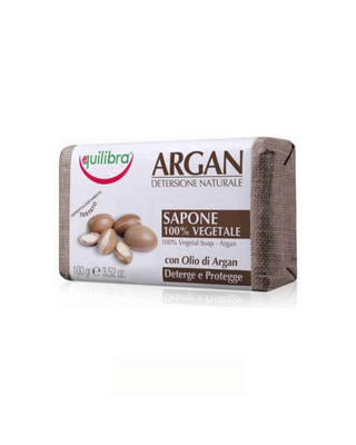 Săpun cu ulei de argan fără coloranți artificiali și alergeni Equilibra - 1
