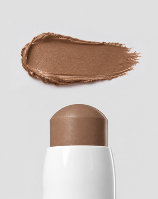Set pentru machiaj și conturarea feței: bronzer, fard de obraz și iluminator în stick, Nutridome - 3