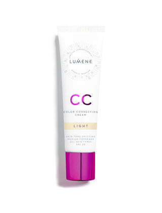 Fond de ten CC cu acoperire medie pentru roșeață și uniformizarea culorii 7în1 Light cu SPF 20 Lumene - 1