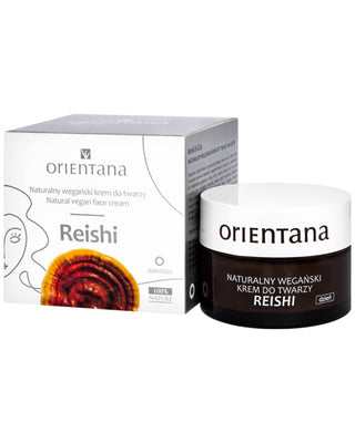 Cremă naturală de față vegană de zi cu ciuperci reishi Orientana - 2