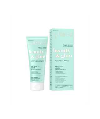 Cremă matifianta detoxifianta de zi și noapte Beauty Glow Eveline - 1