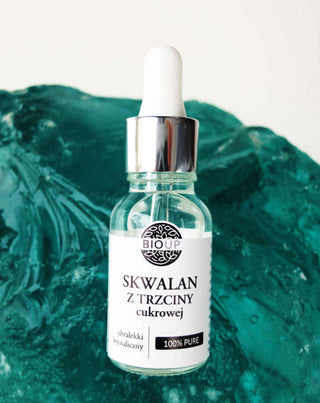 Squalan ultraușor din trestie de zahăr pentru riduri și piele uscată 100% pur BIOUP - 2