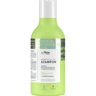 Șampon umectant pentru păr cu porozitate scăzută și fără volum So!Flow - 1
