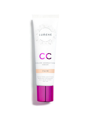 Fond de ten CC cu acoperire medie pentru roșeață și uniformizarea culorii 7în1 Fair cu SPF 20 Lumene - 1