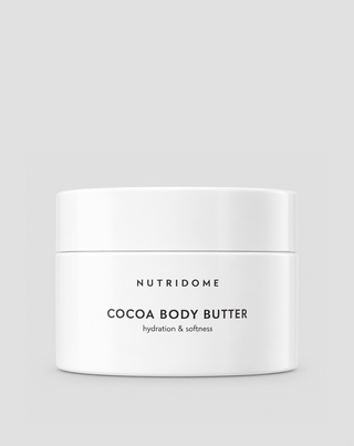 Unt de cacao pentru corp cu ceramide uleiuri naturale și vitamina E Nutridome