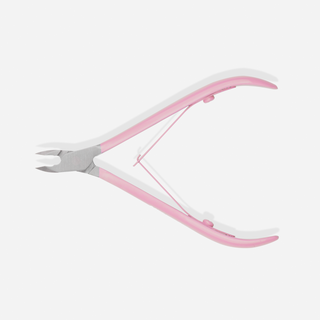 Clește profesional pentru cuticule 5mm cu mâner roz satinat You Beauty - 3