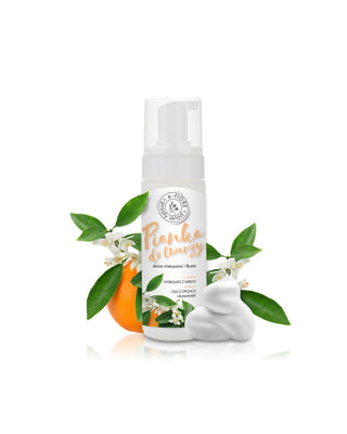 Spumă de curățare facială revitalizantă cu flori de Neroli pentru ten gras și mixt E-Fiore - 1