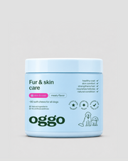 Supliment pentru blana și pielea câinelui Fur & Skin Oggo 180 g