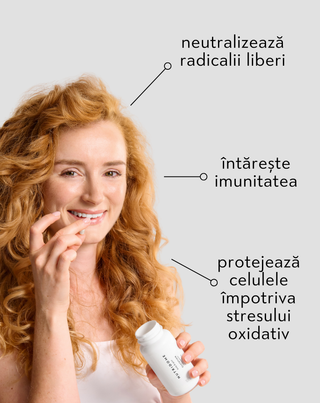 Glutation GSH capsule antioxidante pentru susținerea sistemului imunitar Nutridome 60 buc. - 2
