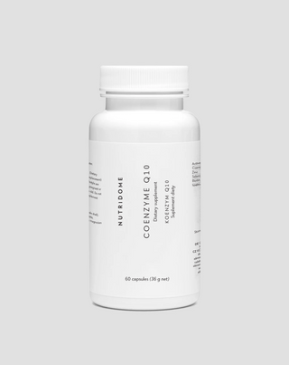 Coenzima Q10 în capsule pentru un sistem circulator sănătos, piele și păr frumoase Nutridome 60 buc.