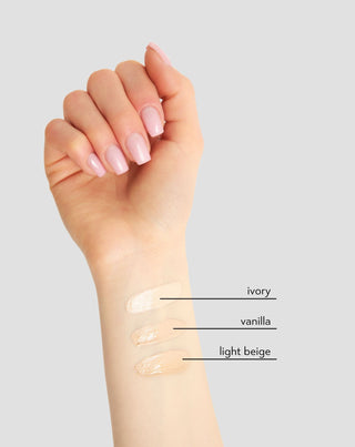 Cremă BB hidratantă spf 50 cu acid hialuronic și vitamina C 03 Light Beige Nutridome - 3