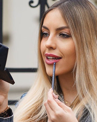 Pensula de buze cu peri sintetici si varf conturat nr. 2 Say Makeup - 2