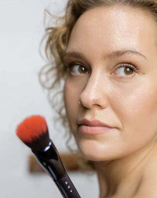 Pensula pentru fond de ten cu două lungimi de peri de graduare nr. 8 Say Makeup - 2