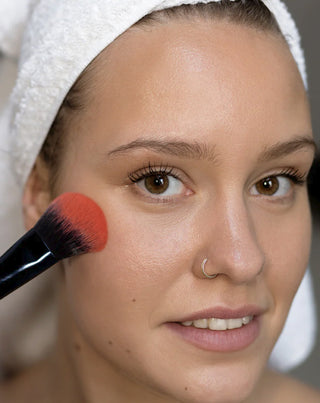 Pensula pentru fard de obraz sau bronzer cu varf rotunjit nr. 9 Say Makeup - 2