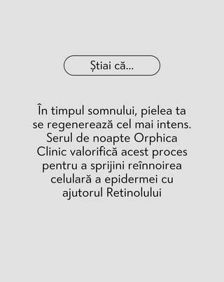 Ser de noapte pentru susținerea regenerării pielii problematice Anti-Acne Orphica Clinic 50 ml