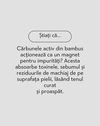 Scrub detoxifiant de fata cu carbune activ de bambus si argila alba Nutridome - 4