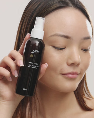 Tonic de fata cu ulei de Tsubaki si apa de trandafiri Uddo - 2