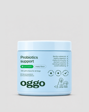 Probiotic pentru câini Bacillus velezensis pentru digestie, intestine și imunitate Oggo 180 g