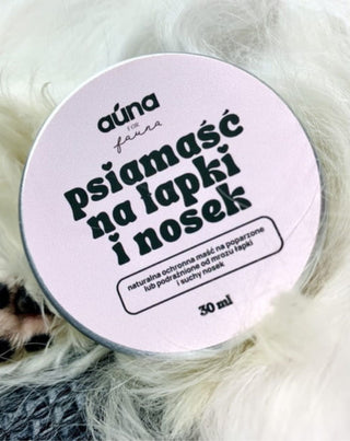 Unguent protector natural pentru câini pentru labe și nas uscat Auna For Fauna 30 ml - 2