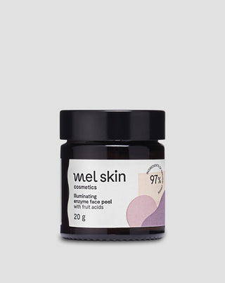 Peeling facial cu enzime iluminatoare cu acizi din fructe Mel Skin - 1