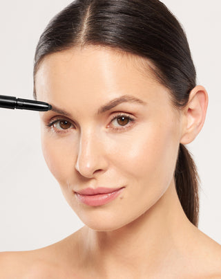 Ceara neagra de sprancene in creion cu ulei de ricin cu efect de laminare Nutridome - 2