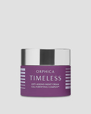 Cremă de noapte hidratantă Timeless, împotriva ridurilor cu Orphica Asiatic