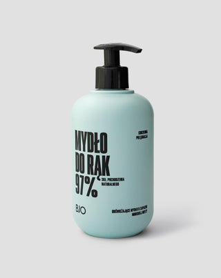 Săpun lichid de mâini revigorant cu extract de castravete cu parfumul brizei mării Bjo - 1