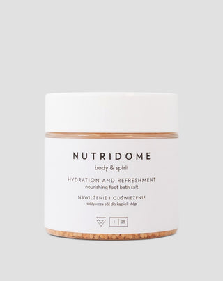 Nutridome sare de baie pentru picioare cu 45% uree și eucalipt - 1