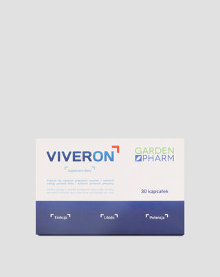 Pastile pentru libido și potență cu ginseng și Tribulus Terrestris Viveron GardenPharm - 1