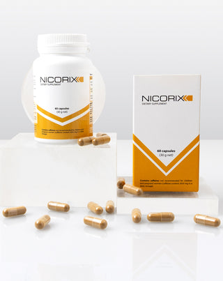 Nicorix comprimate de sprijin pentru renunțarea la fumat fără nicotină 60 capsule_2