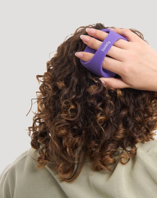 Masor de scalp din silicon moale cu răsucire pentru stimularea microcirculației - 3