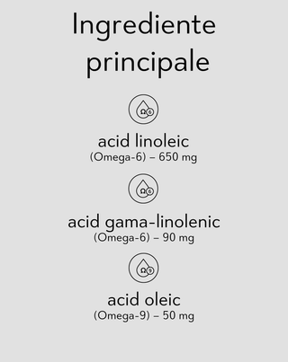 Ulei de primrose de seara 1000 mg cu omega-6 si 9 pentru o piele sanatoasa si scaderea colesterolului LDL Nutridome 60 buc. - 4