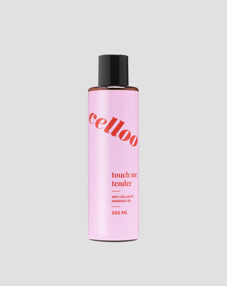 Ulei pentru masaj corporal anticelulitic, Touch Me Tender Celloo, cu efect de încălzire - 1