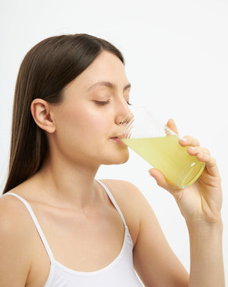 Colagen de pește 5000 mg pulbere de băut pentru piele frumoasă, păr, unghii și articulații sănătoase cu glucozamină și vitamina C Mel Skin - 2