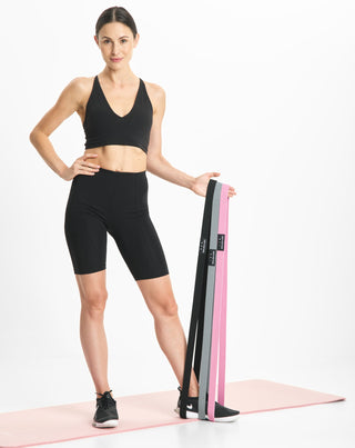 Body Functions Benzi de rezistență lungi de 208 cm pentru exerciții de fitness set de 3 buc _3 - 3
