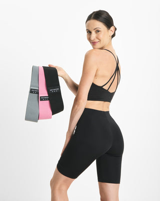 Body Functions benzi scurte de rezistență pentru fitness 76 cm set de 3. - 2