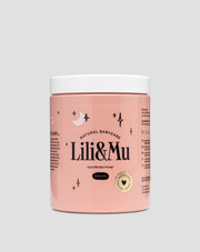 Pudra de baie Lili&Mu cu lapte de capra, jojoba si pantenol pentru mamici