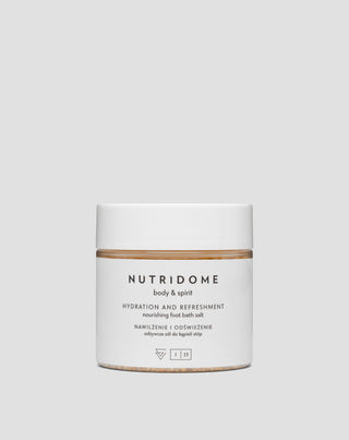 Nutridome sare de baie pentru picioare cu 45% uree și eucalipt - 1
