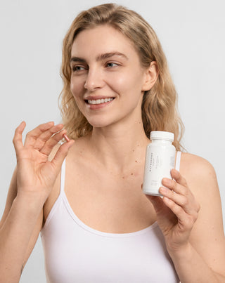 Beta-caroten pentru îmbunătățirea condiției pielii și un bronz frumos Nutridome 60 capsule