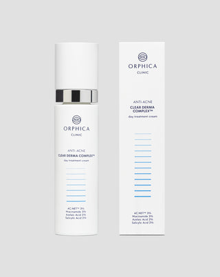 Cremă de zi anti-acnee cu acid salicilic și azelaic Anti-Acne Orphica Clinic 50 ml