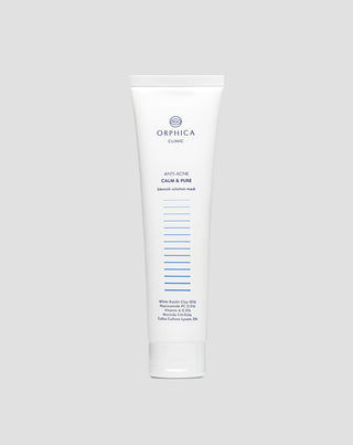 Mască purificatoare și regeneratoare cu argilă albă Anti-Acne Orphica Clinic 100 ml