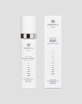 Ser de noapte pentru susținerea regenerării pielii problematice Anti-Acne Orphica Clinic 50 ml